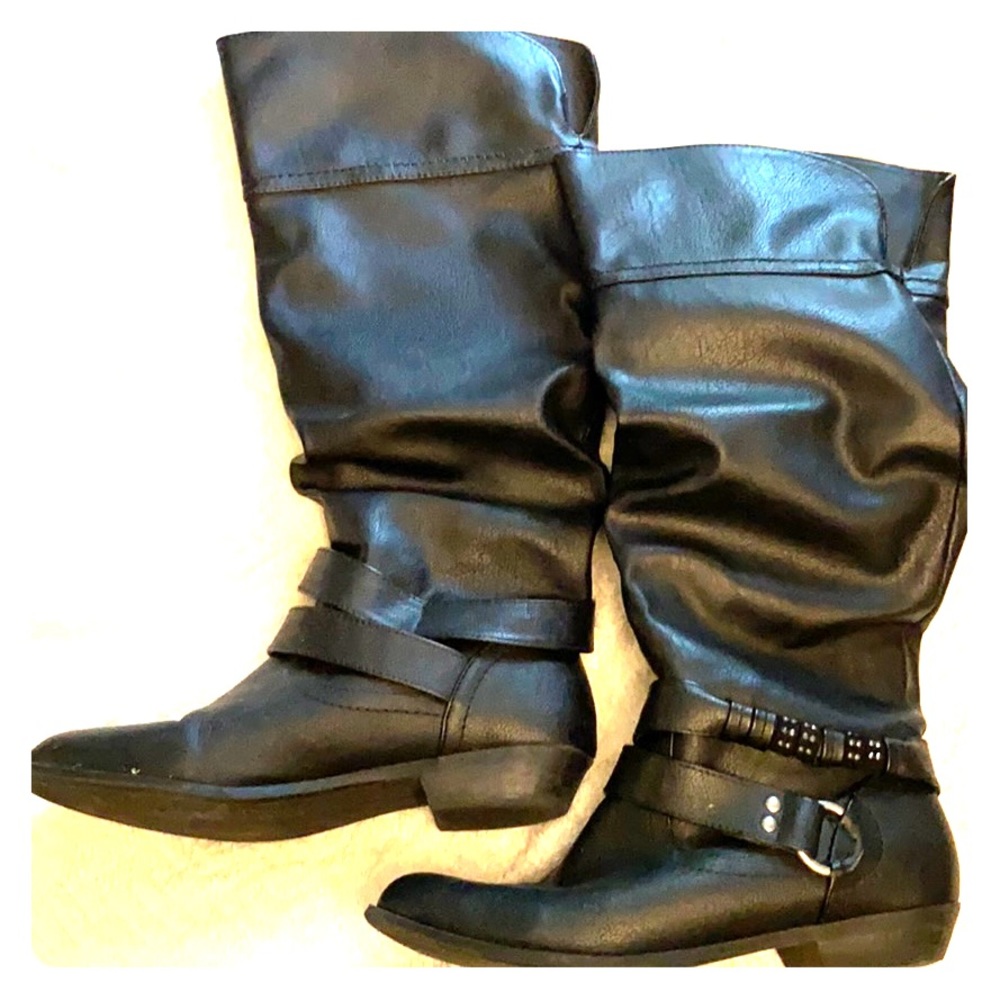 Black boots